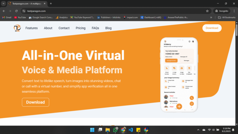 Introducing TextParagon: The Future of Social Voice Messaging